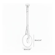 Bela Alabaster Pendant Light