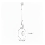 Bela Alabaster Pendant Light