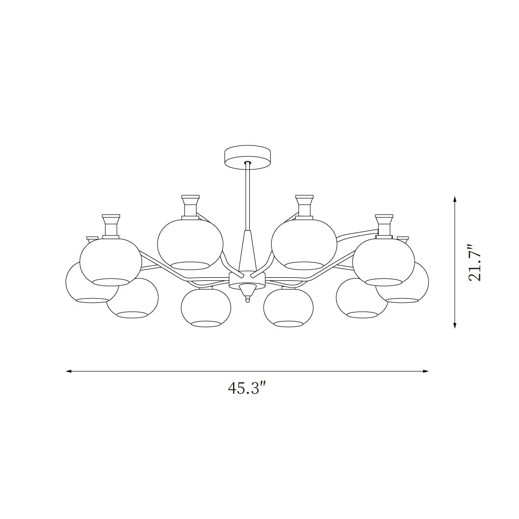 Cassia Chandelier