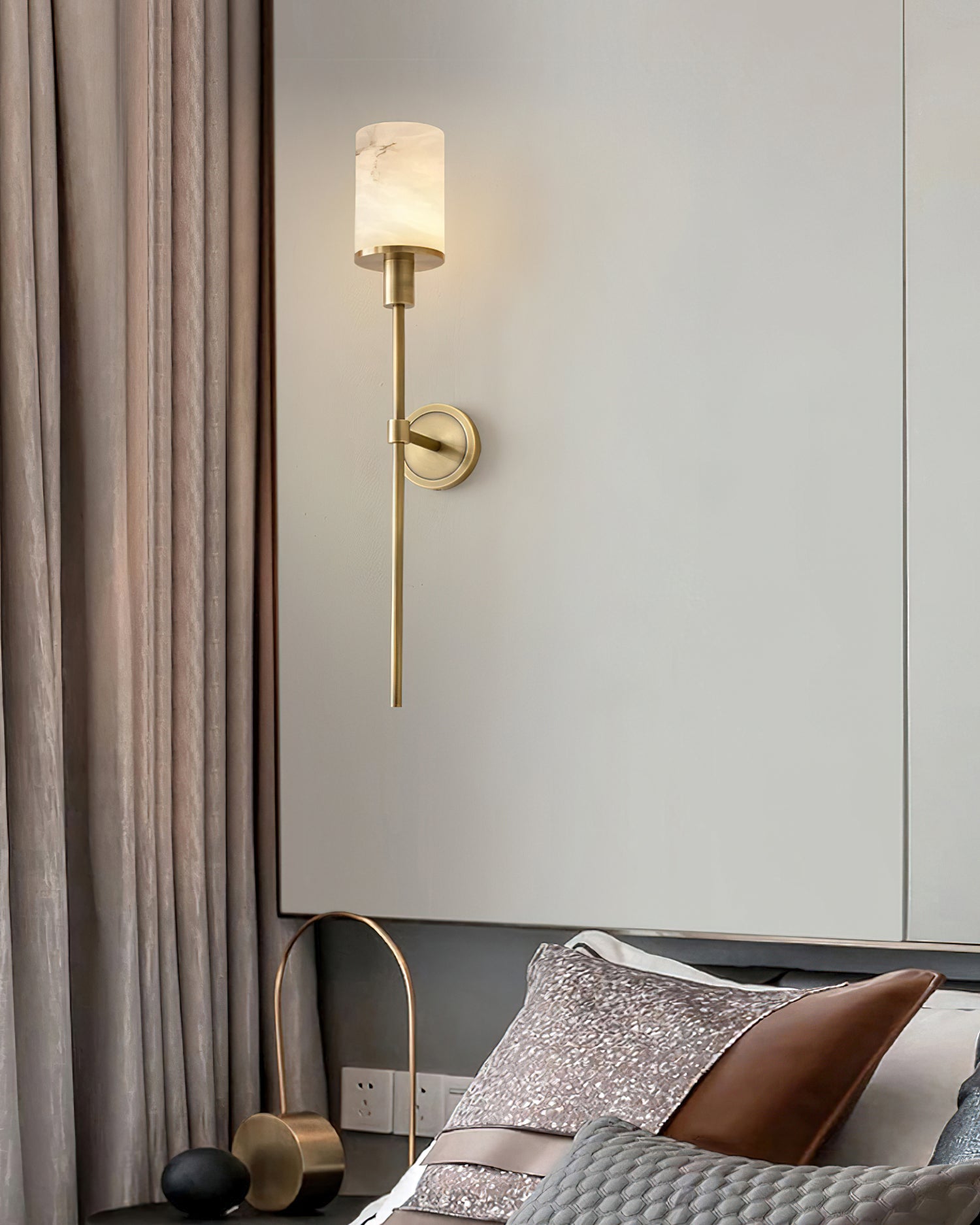 Dagny Alabaster Wall Light
