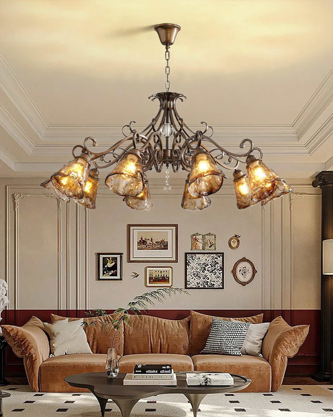 Ferro Art Chandelier