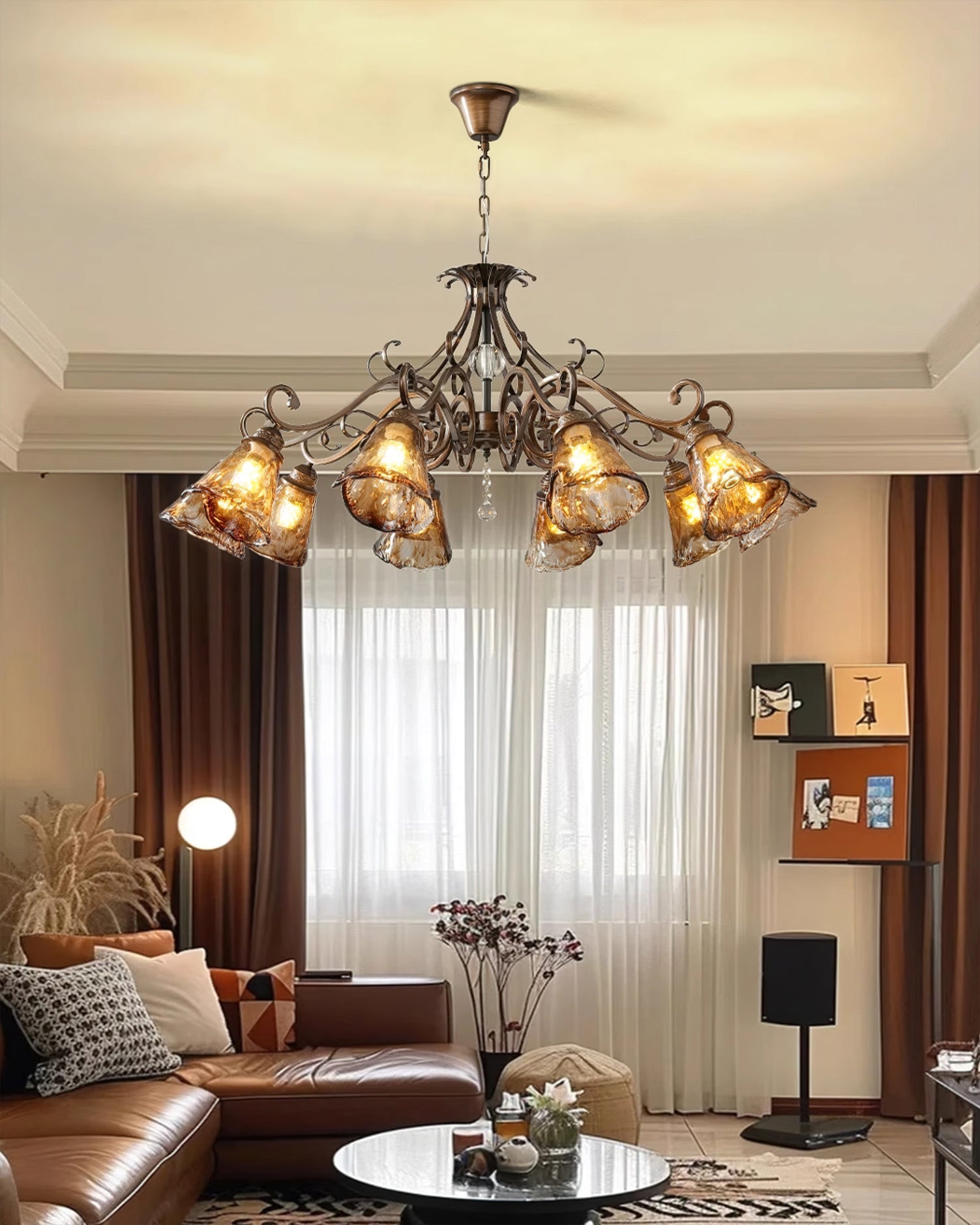 Ferro Art Chandelier