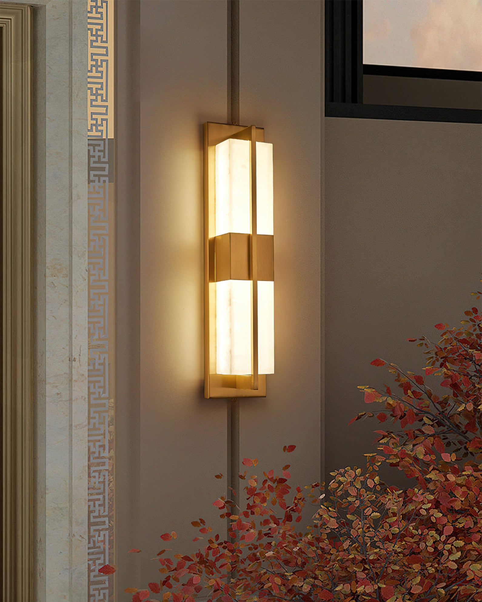 Fugit Alabaster Wall Lamp