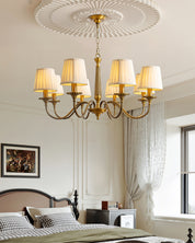 Jillian Brass Chandelier