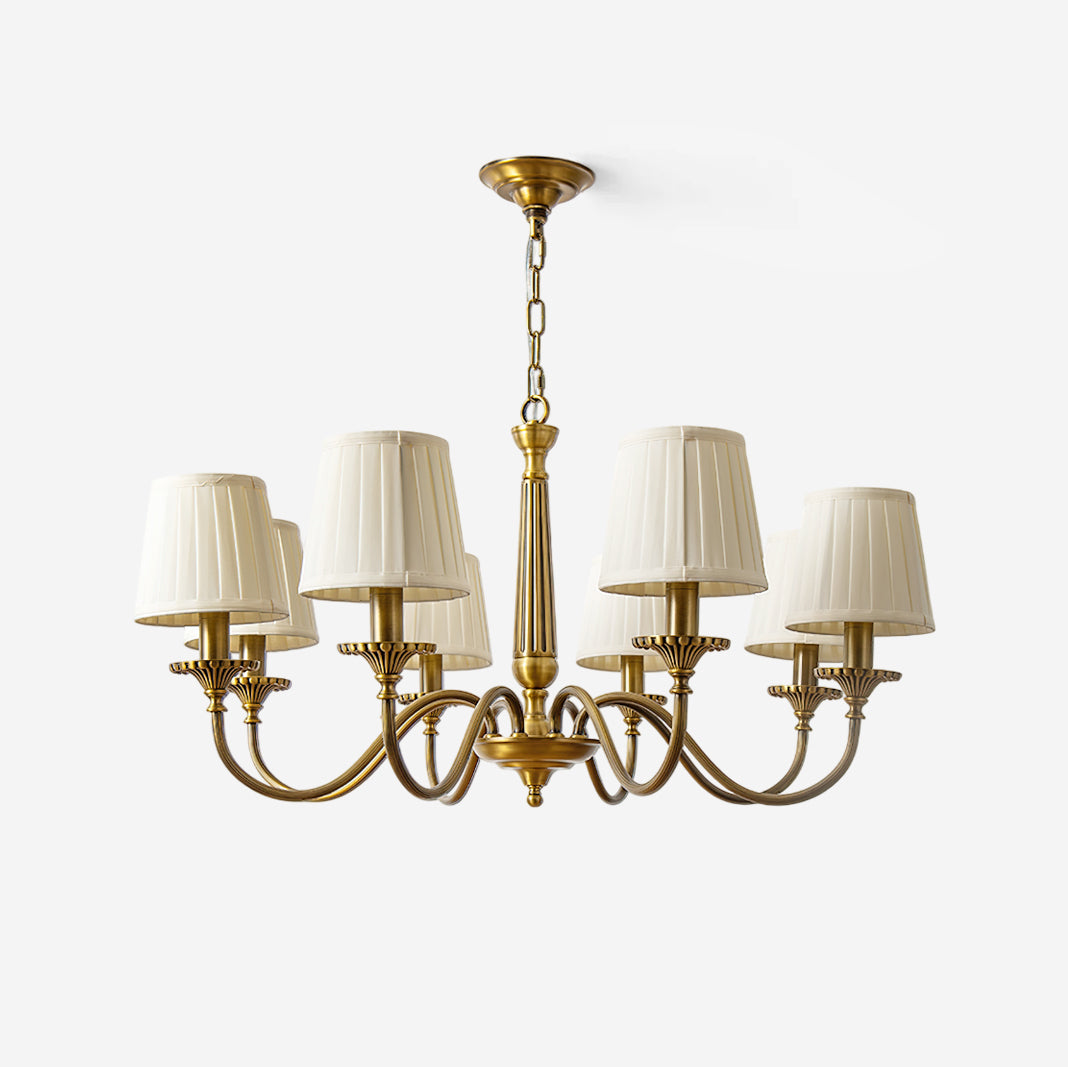 Jillian Brass Chandelier