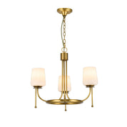 Kalco Brass Chandelier
