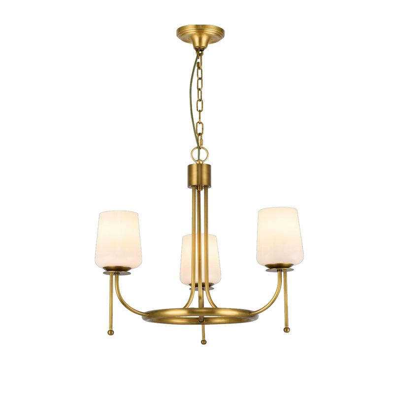 Kalco Brass Chandelier