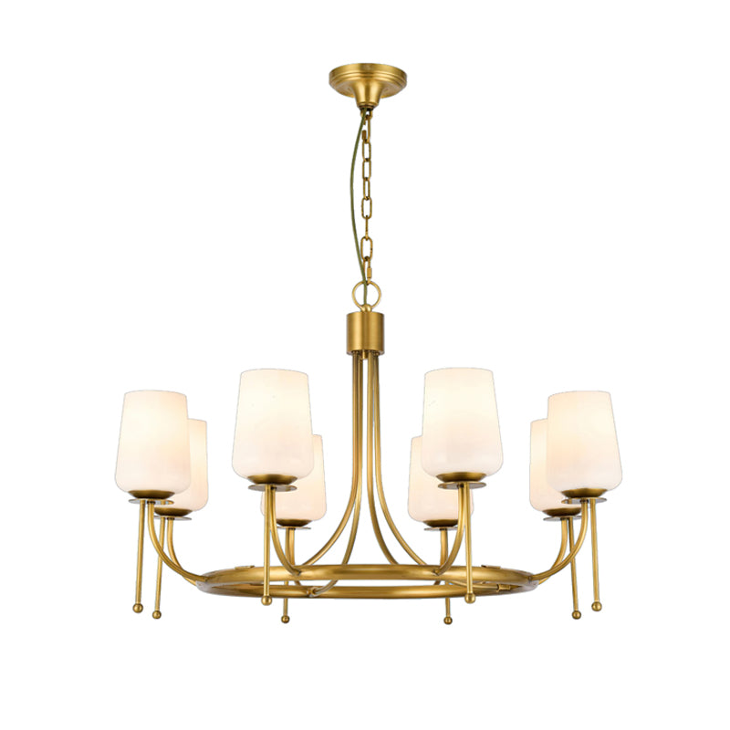 Kalco Brass Chandelier