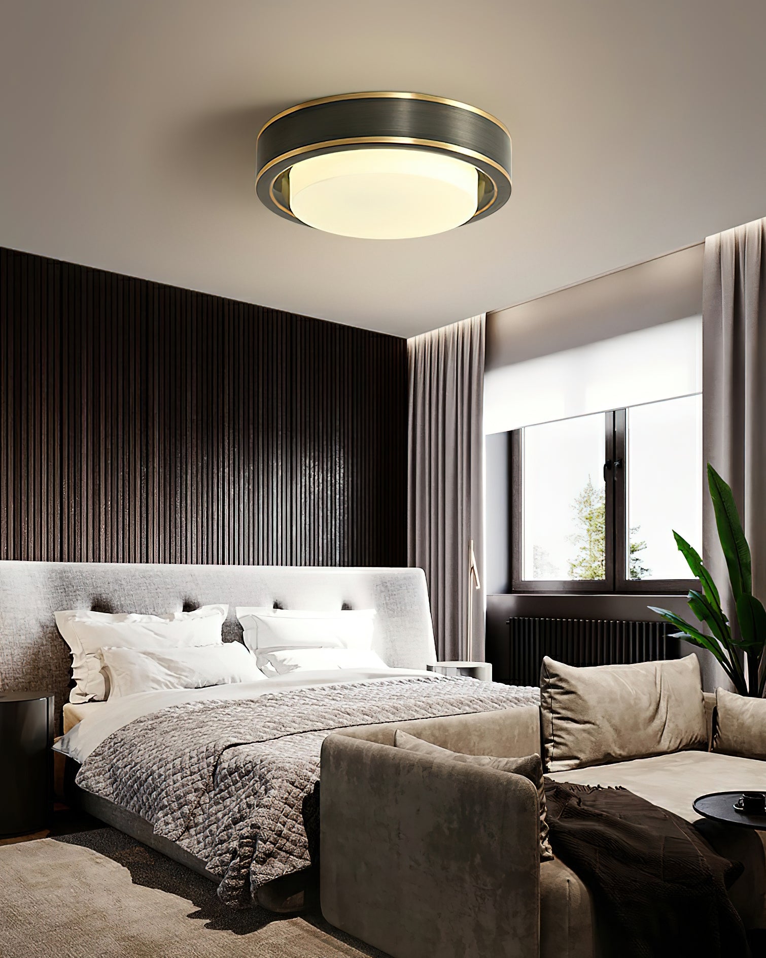 Mossy Ceiling Light