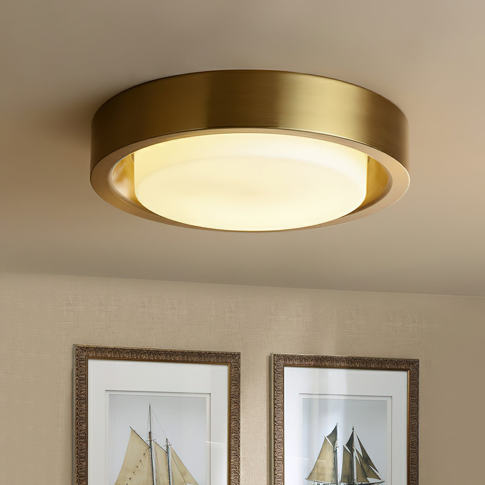 Mossy Ceiling Light