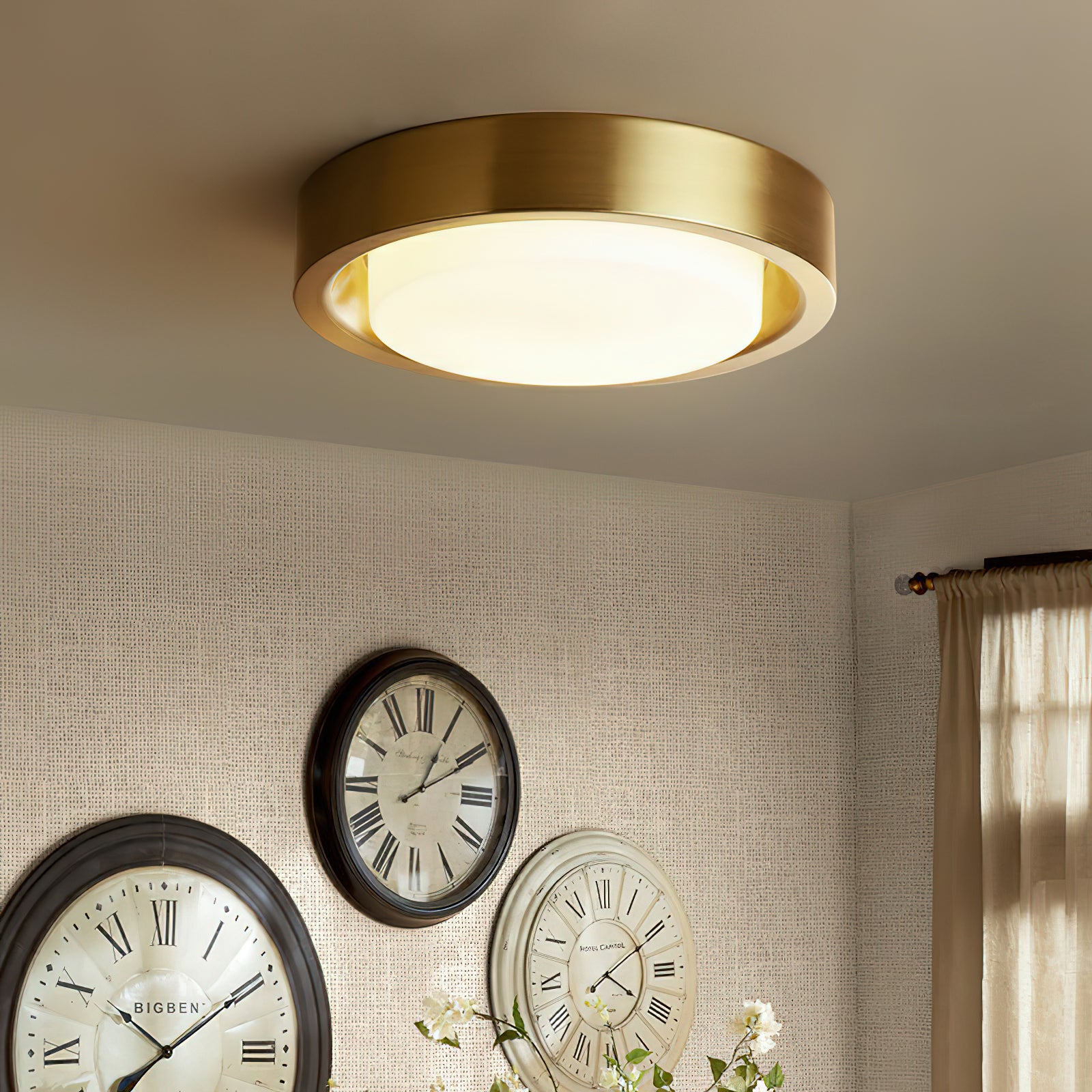 Mossy Ceiling Light
