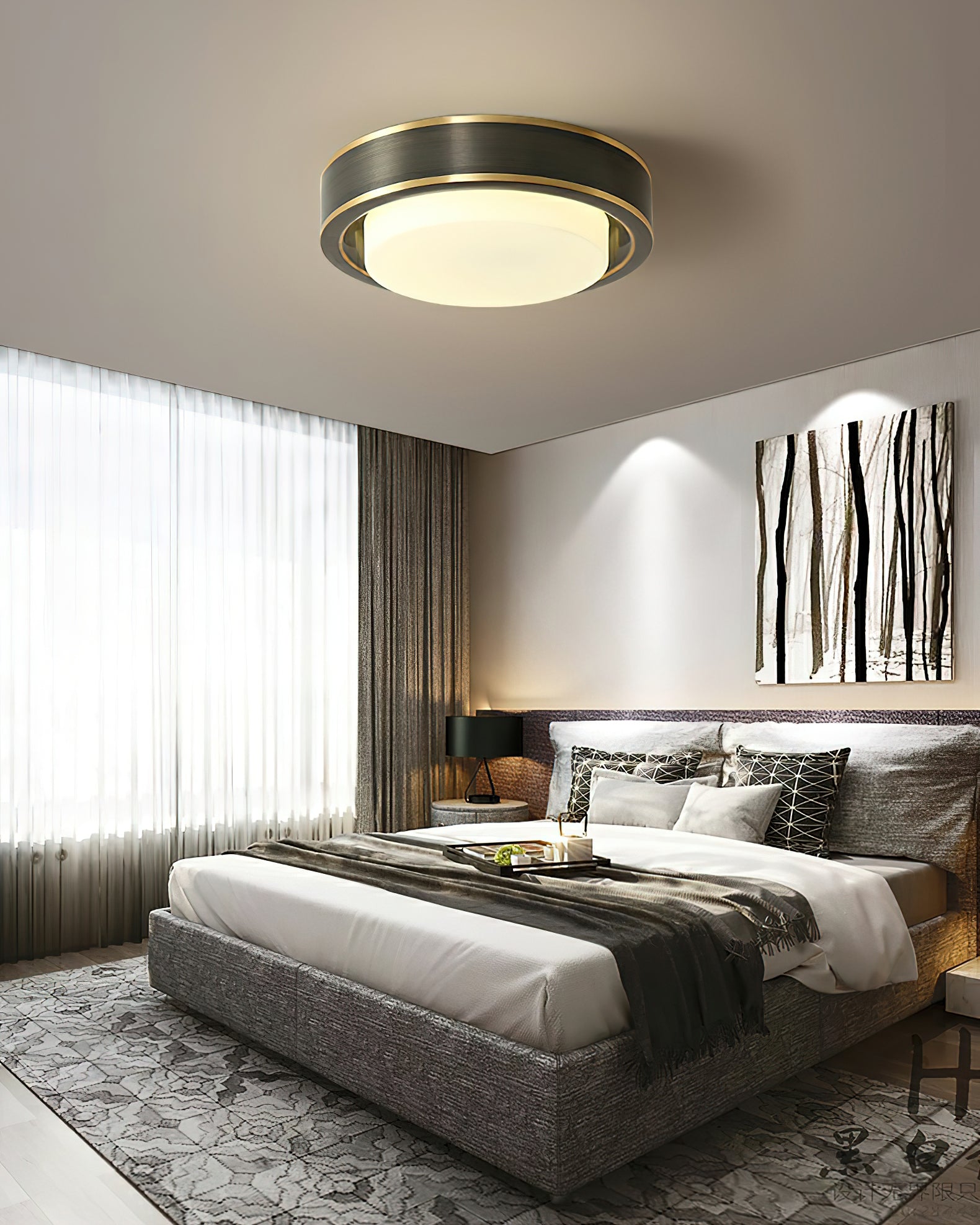 Mossy Ceiling Light