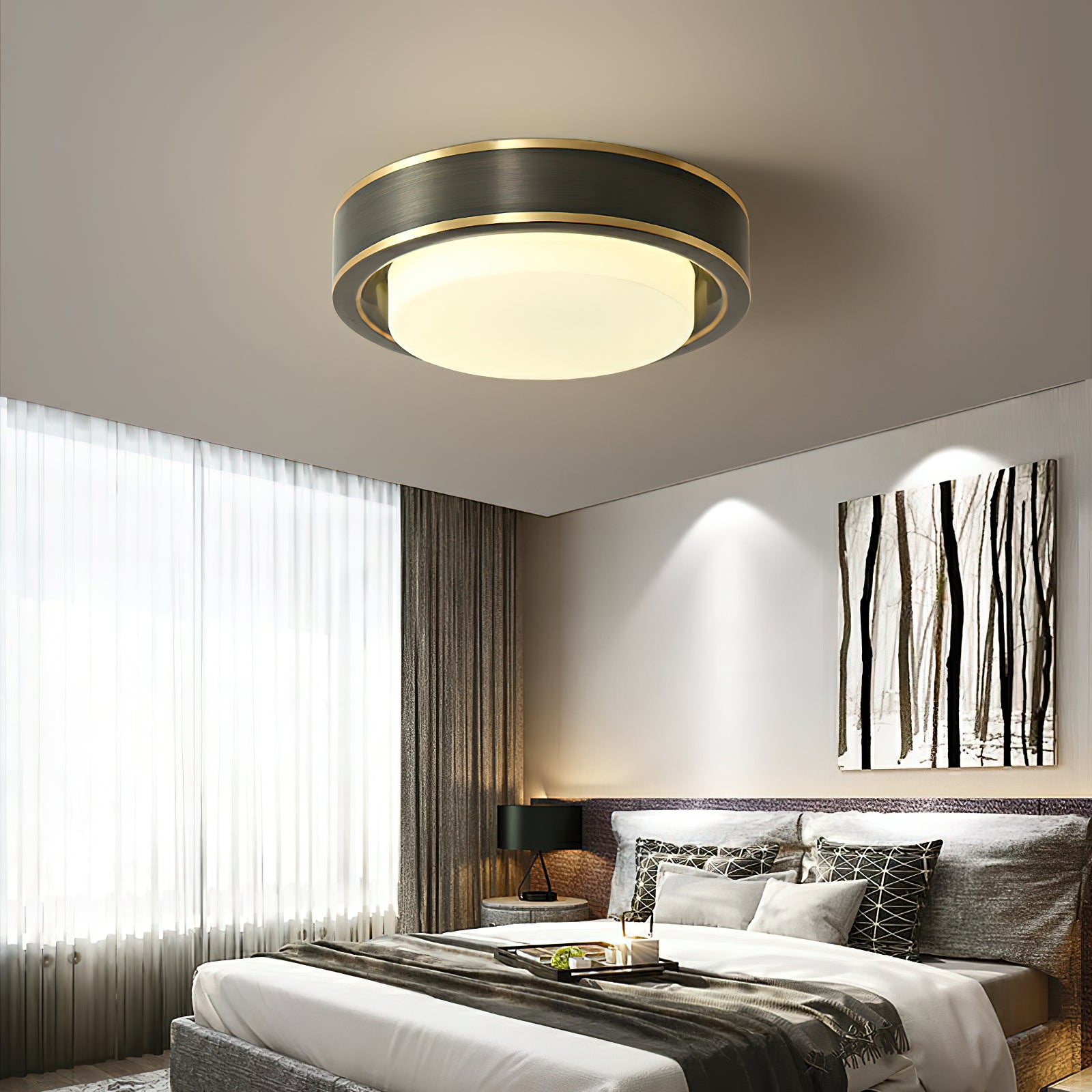 Mossy Ceiling Light