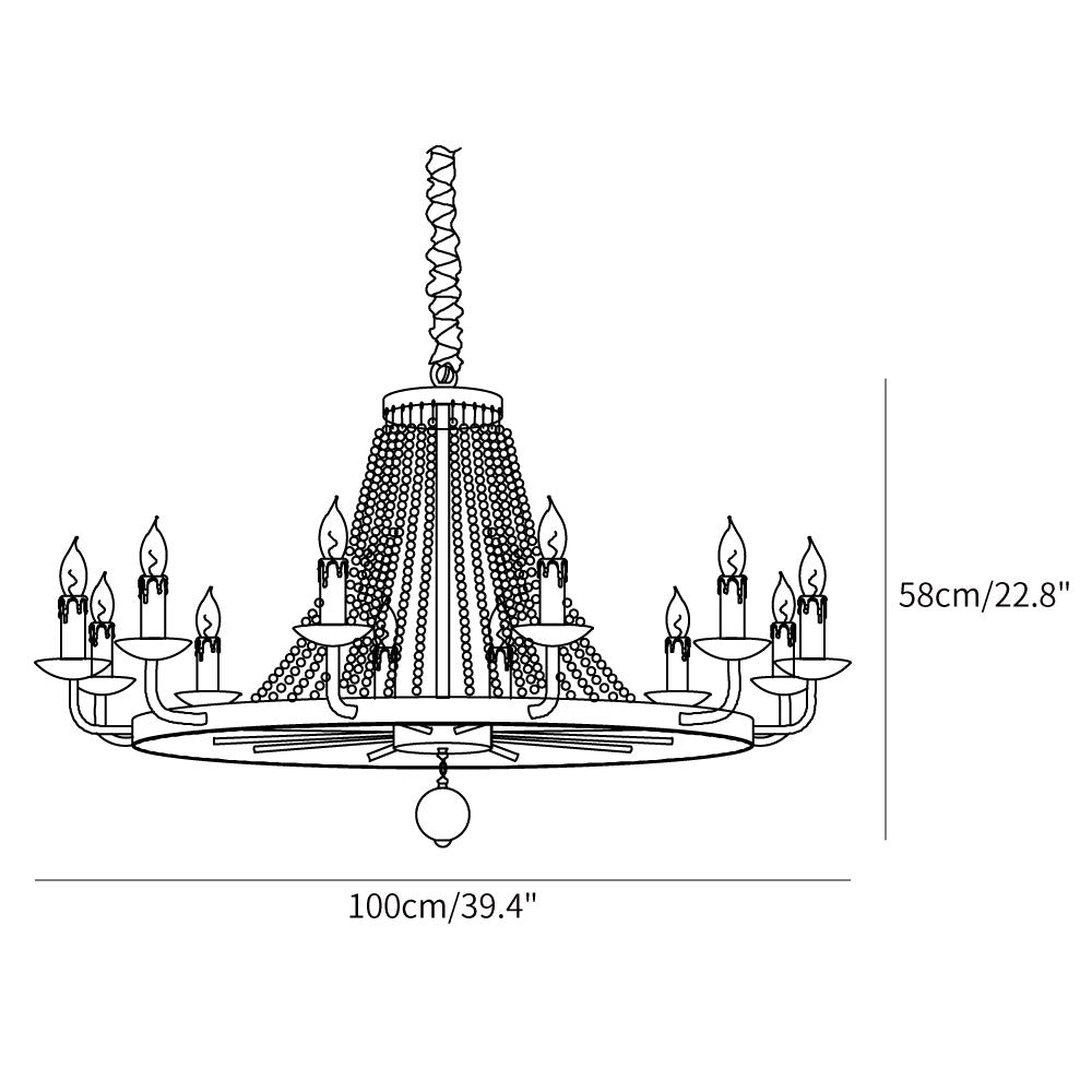 Naples Crystal Chandelier