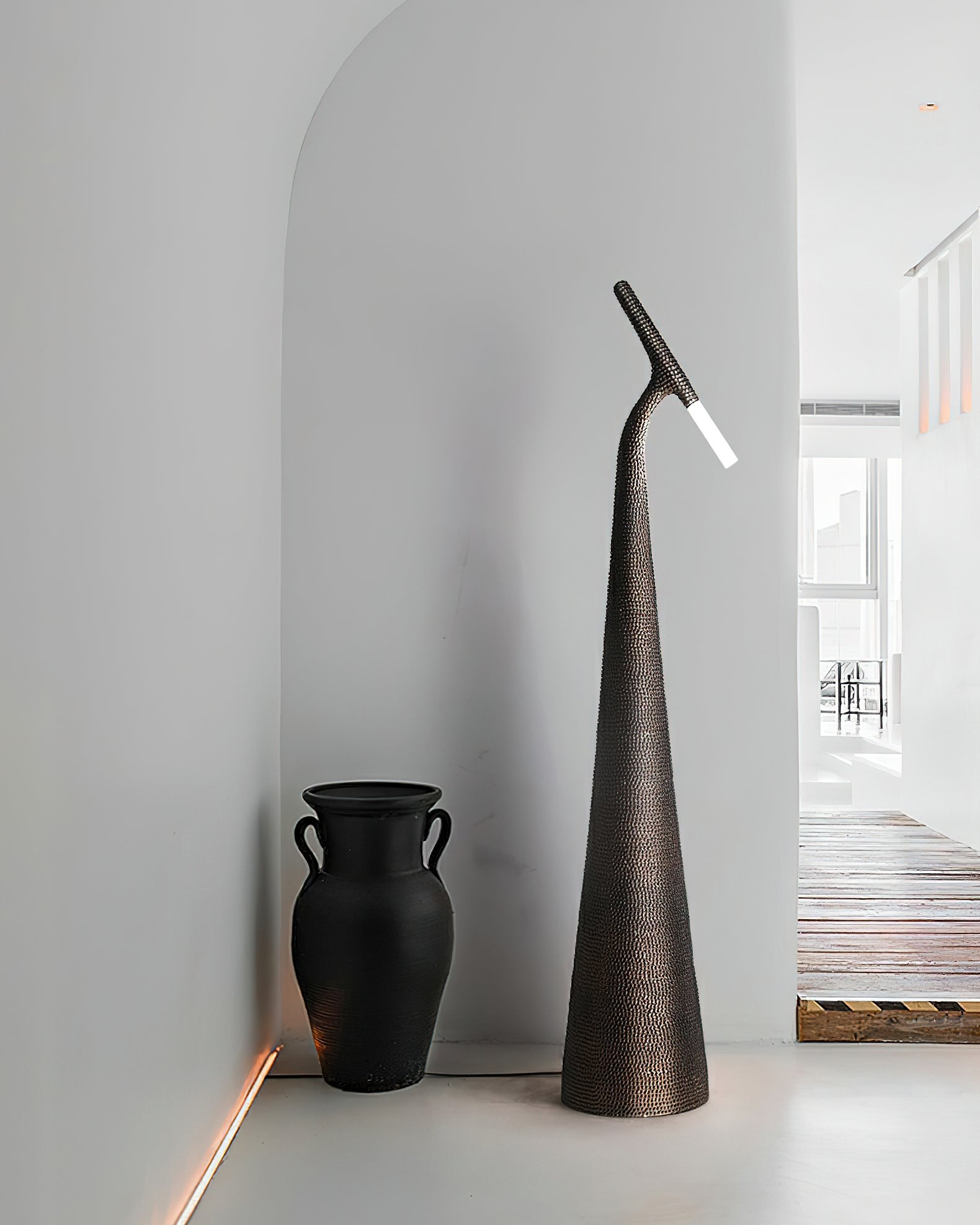 Snake Cone Floor Lamp