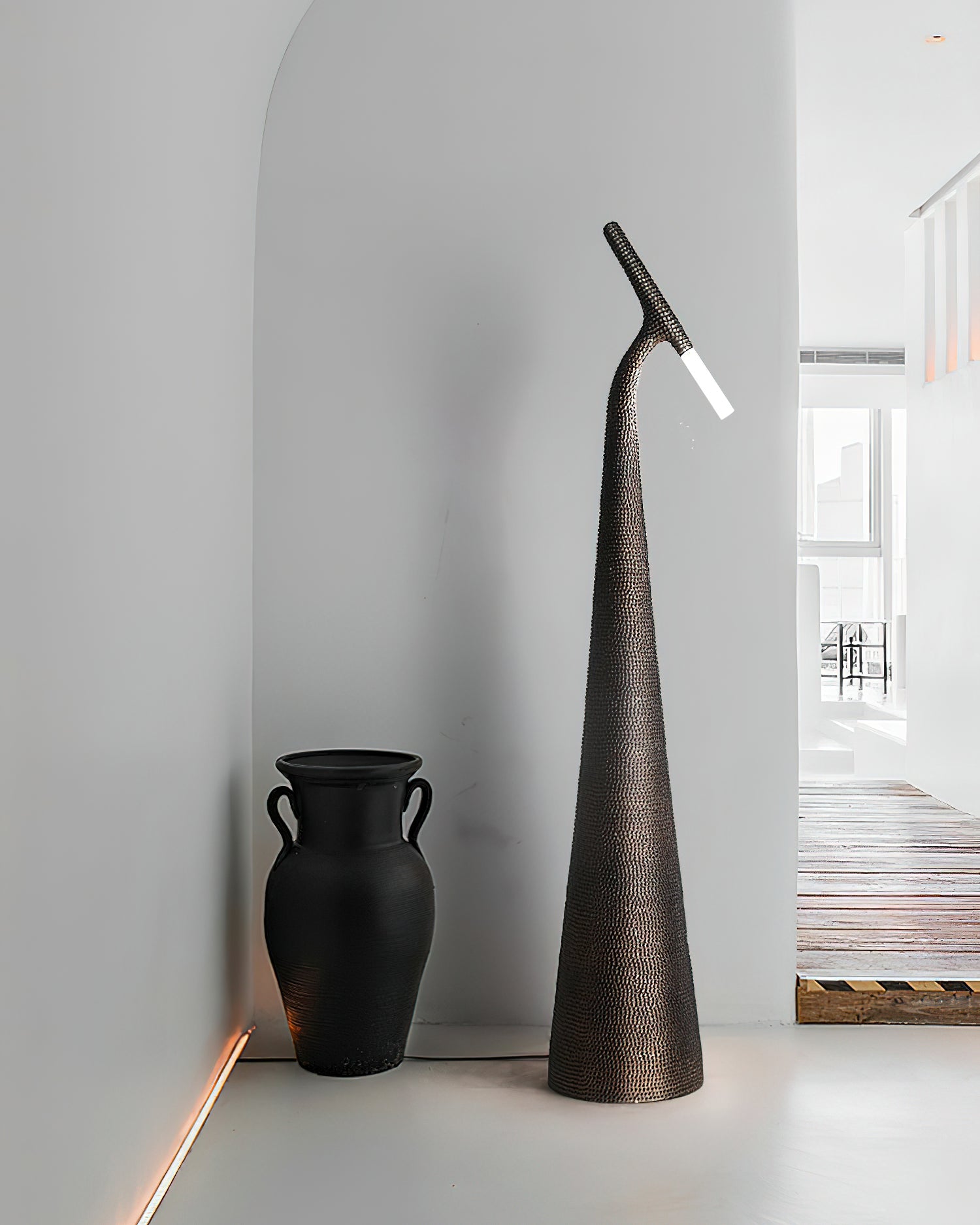Snake Cone Floor Lamp