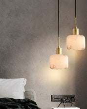 Velia Alabaster Pendant Light