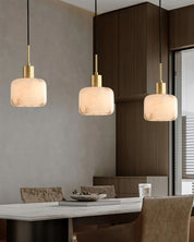 Velia Alabaster Pendant Light