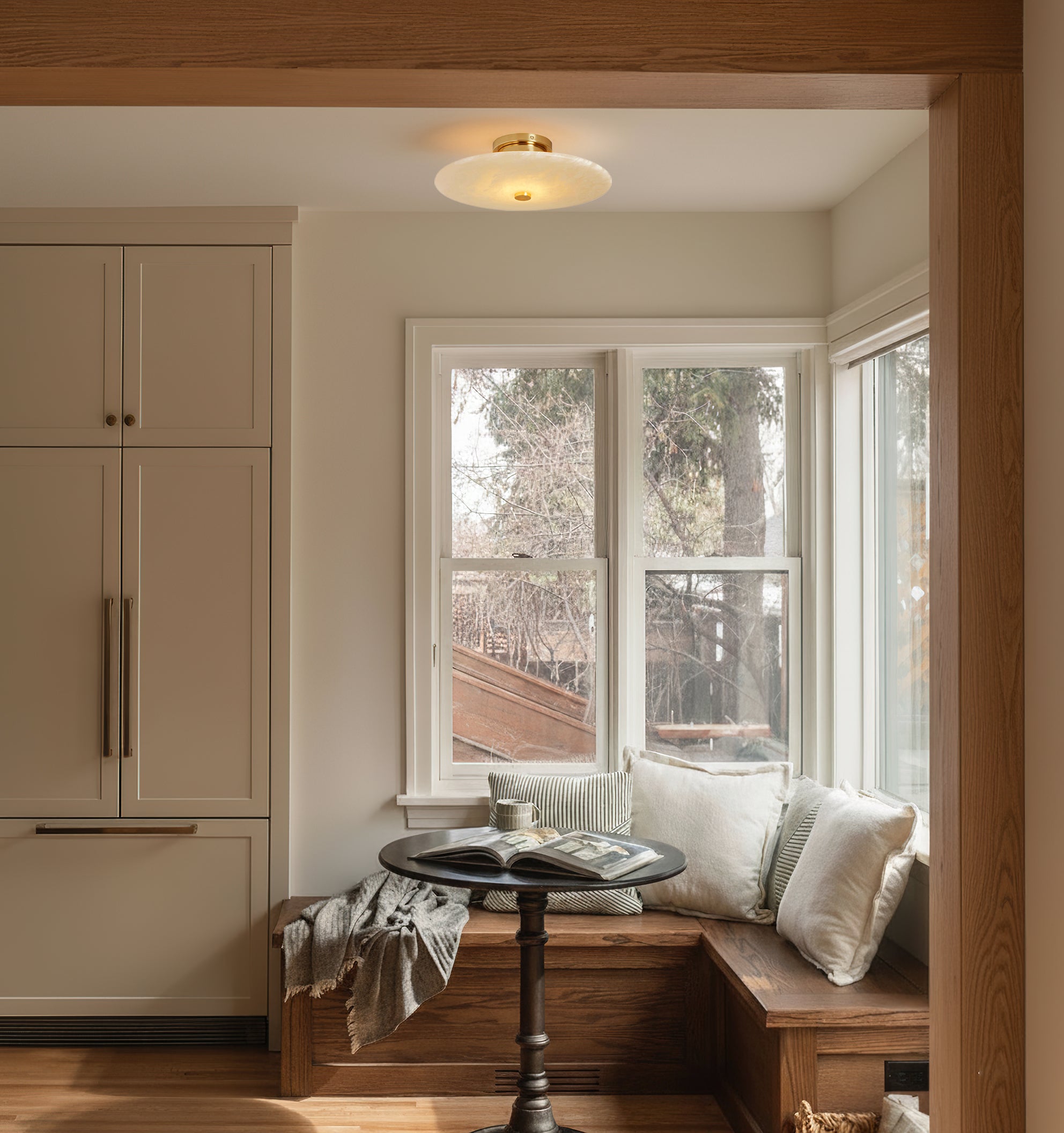 Ankeny Alabaster Ceiling Lamp